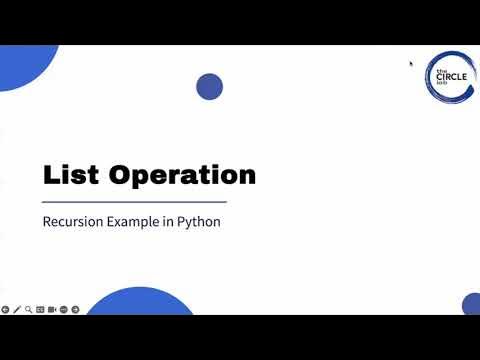Sum of a List using Recursion (in Python) - YouTube