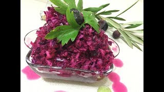 KIRMIZI (MOR )LAHANA TURŞUSU YAPTIM/SALATALARINIZ RENKLENSİN