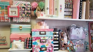 Craftroom Tour 2023 How I Organize On A Budget🤩