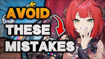 10 Mistakes You Must AVOID in ZZZ | Zenless Zone Zero,   ZZZero, ZZZ