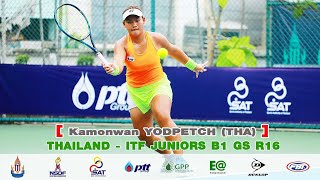 THAILAND - ITF JUNIORS B1 GS R16 - Kamonwan YODPETCH (THA) 4 vs Ni XI (CHN) 16