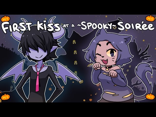 NomnomNa-Miis: First Kiss at a Spooky Soiree by AlouetteRC on DeviantArt