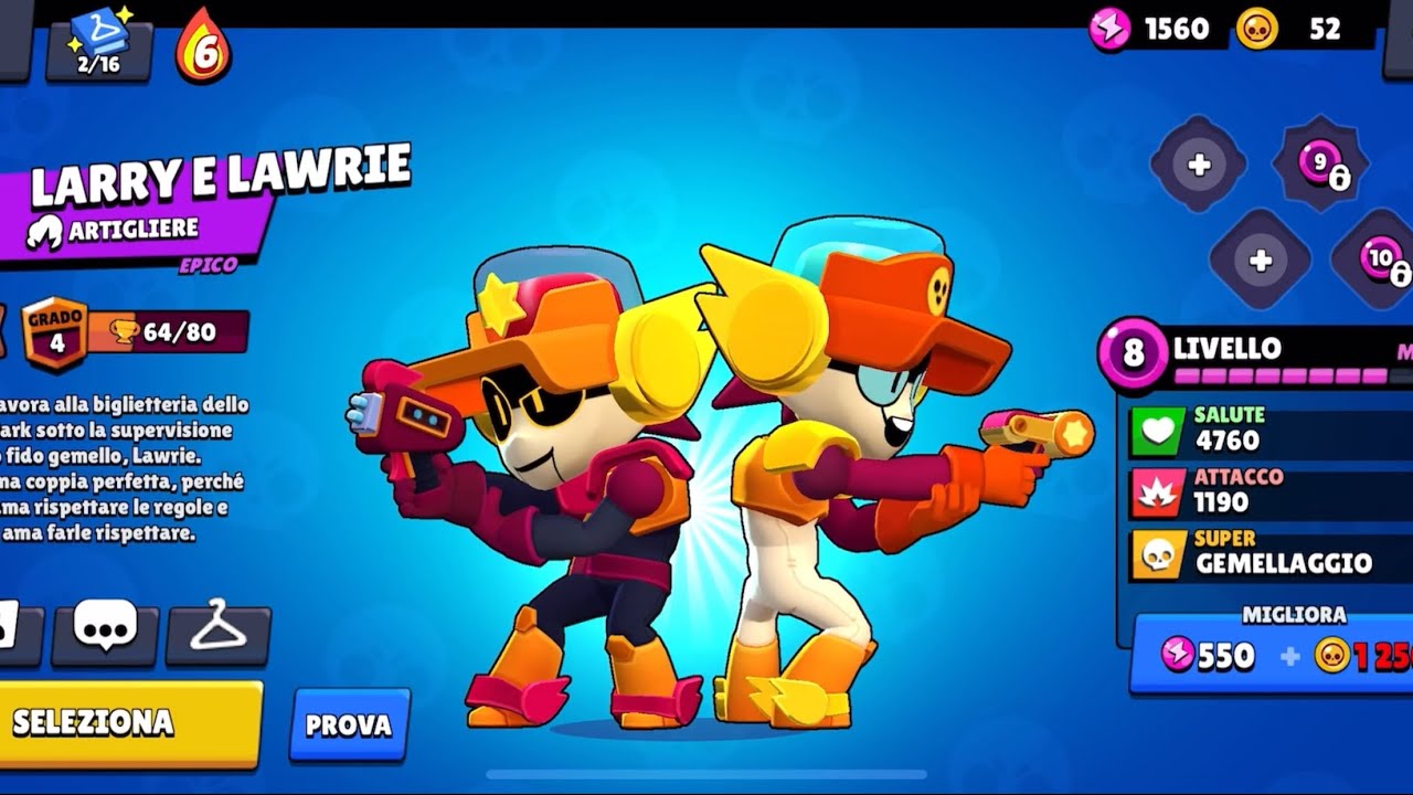 BRAWL STARS: ECCO A VOI LARRY E LAWRIE - YouTube