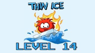 Club Penguin Thin Ice Level 14 Walkthrough