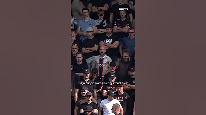 Er zijn bijzondere beelden opgedoken van AFC-doelman én groot Ajax-fan Gijs van Zetten... 🫢