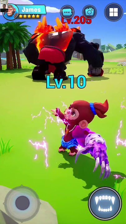 Age of Apes ads review new level: Help Little Gorilla #gaming #gameape #games