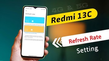 Redmi 13C 5g Display Refresh Rate Settings | Redmi 13C me Refresh Rate Kaise Set Kare