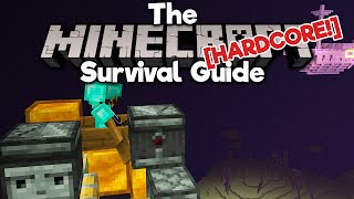Crossing The Void On A Flying Machine! ▫ The Hardcore Survival Guide [Ep.16] ▫ Minecraft 1.17