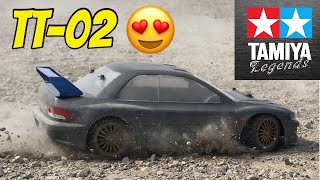 Tamiya TT-02 Subaru Impreza First Run...