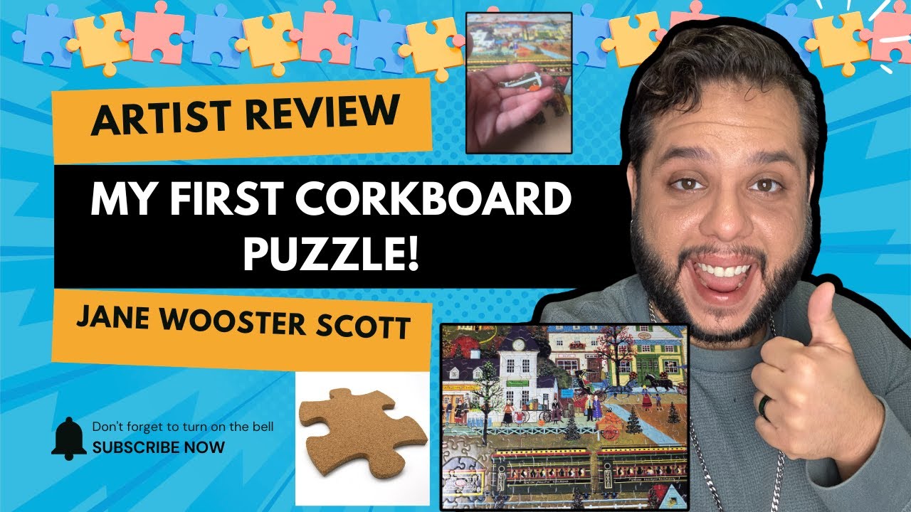 Artist Review: Jane Wooster Scott + My First Corkboard Puzzle