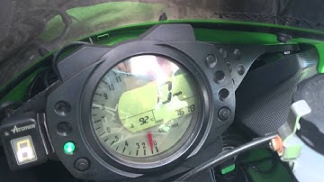 How to find fault codes on a zx10r 2006 2007