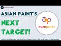Asian paints share targets 01 april  asian paints share analysis  asian paints share news