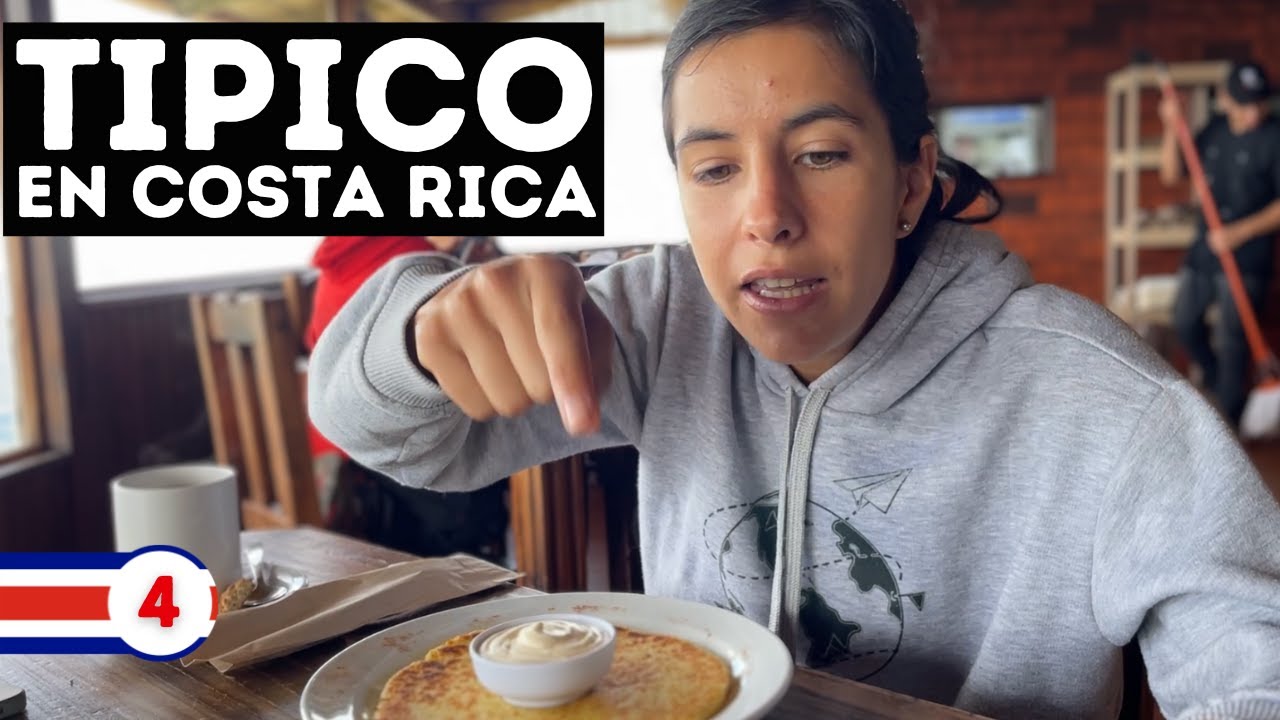 Probamos comida típica en Costa Rica antes de subir al Volcán Poás 🇨🇷 Ep.4