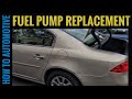 How to Replace the Fuel Pump on a 2009 Buick Lucerne