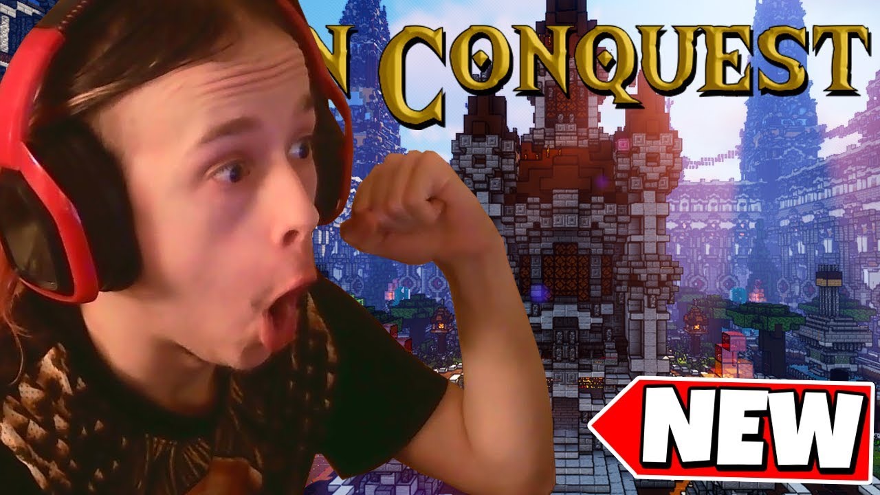New Minecraft RPG Factions Server!! (Custom Map) | Crown Conquest - YouTube