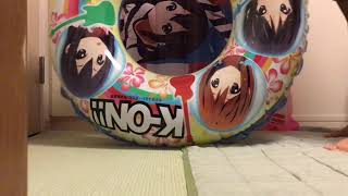 Deflating My 90cm Swimring Collection