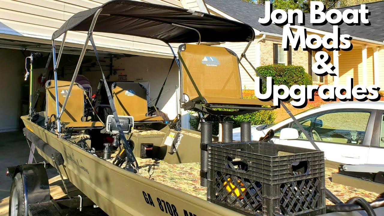 Must Have JON BOAT Modifications, Upgrades & Setup - 6 Month Review 