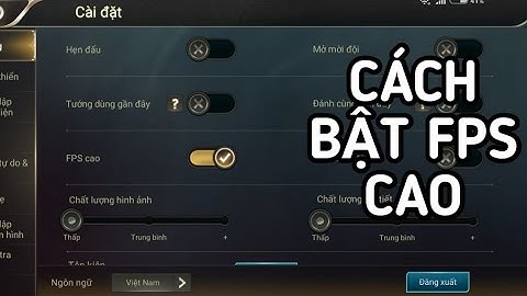 Cách bật fps cao liên quân mobile ko cần root máy # hot | Sấp mặt tv