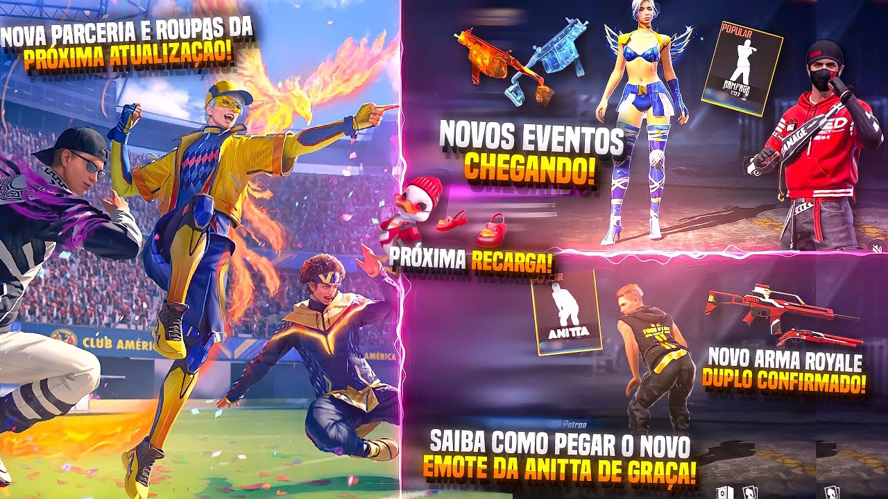 Free Fire: Data e hora da próxima atualização; saiba quando será e