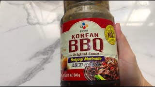 HOW TO MAKE EASY BEEF BULGOGI || KOREAN BBQ SAUCE