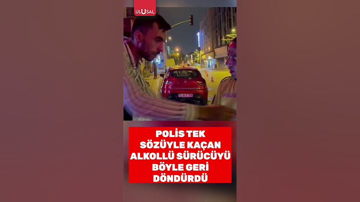Polis uygulamadan kaçan sürücüyü tek sözüyle geri döndürdü #shorts #polis #keşfet