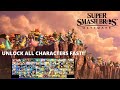 Unlock every character in smash bros ultimate fast  2023