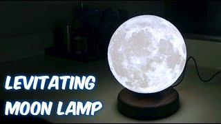 World's First Levitating Moon Lamp!