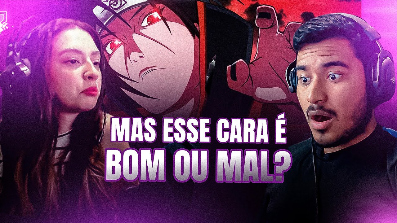CASAL REAGE: Rap do Itachi (Naruto) - ESSA DOR QUE CAUSEI... | NERD HITS