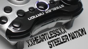 Heartless and Steelers Nation Custom Xbox Controllers by ProModz.com