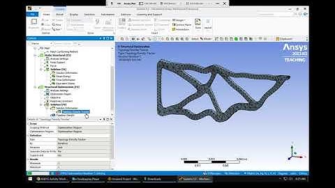 Ansys 2023 R2 Shape Optimization Tutorial (Mesh Morphing)