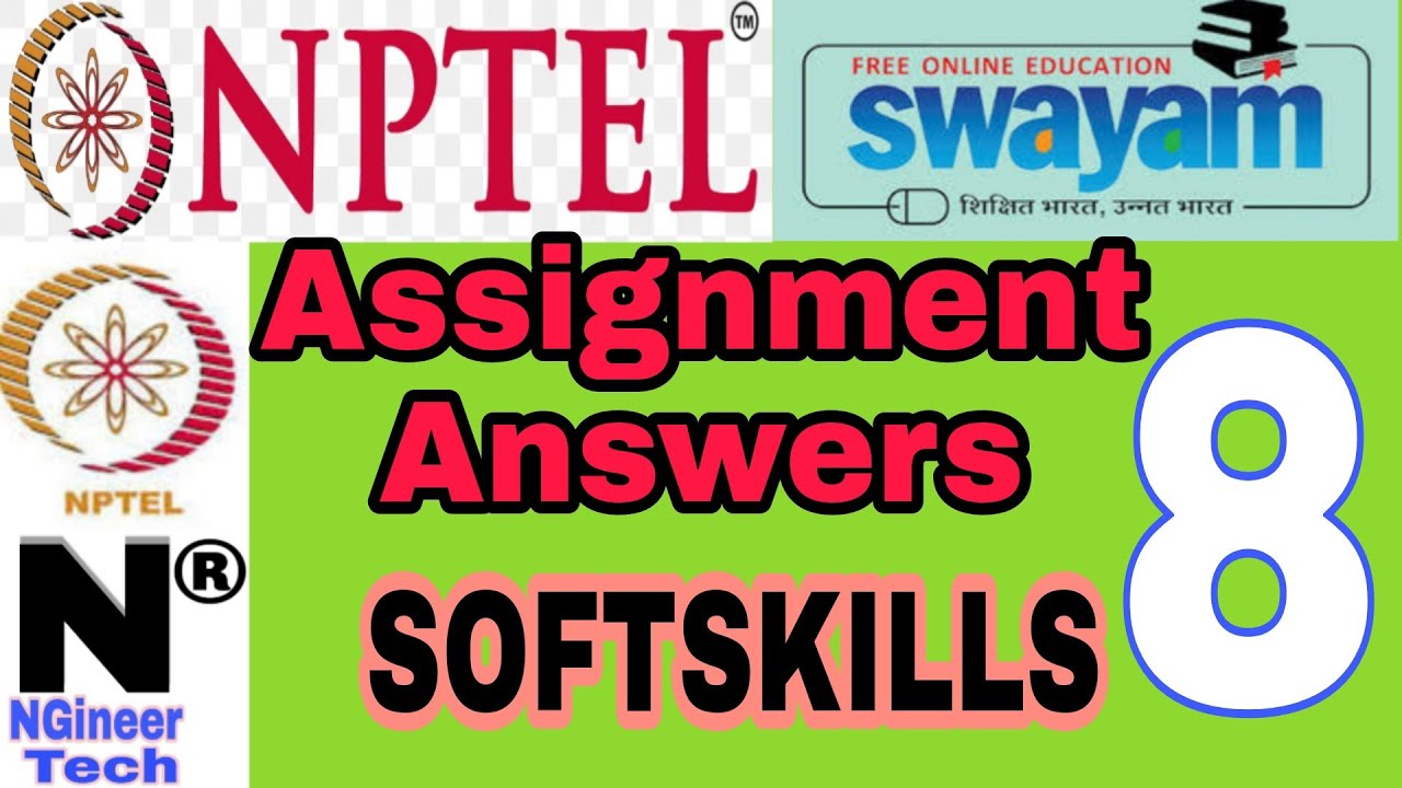 nptel soft skills assignment 8 answers 2022