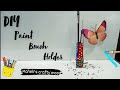 DIY paint brush holder||DIY holder using wooden spoons 🥰