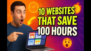 😱 Top 10 Secret Websites That Save TIME Like Crazy #bestwebsites  #lifehacks  #productivity #top10 Wealth