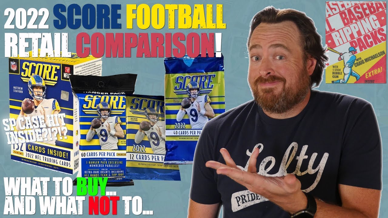🔥🏈22 SCORE FOOTBALL RETAIL COMPARISON!🔥🏈BLASTER! HANGER! FATPACK! RETAIL PACK! CASE HIT PULL!!!🔥🏈