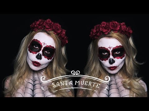 САХАРНЫЙ ЧЕРЕП / КАТРИНА МАКИЯЖ / ГРИМ НА ХЭЛЛОУИН | HALLOWEEN MAKEUP TUTORIAL SUGAR SKULL