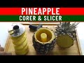 Easy PINEAPPLE Peeler Slicer & Corer | Kitchen Gadgets | How to