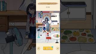 Brain puzzle 2:Logic Twist level 11 Help the girl Escape the Mirror Ghost #viral #trending #shorts