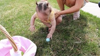 Baby's First Easter Egg Hunt!