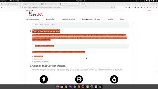 Бесплатный SSL сертификат с помощью Certbot