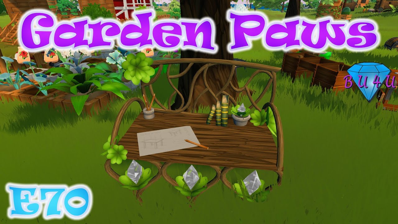 Crystal Garden Workbench Garden Paws Let's Play / Gameplay S2E70