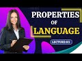 Properties Of Language