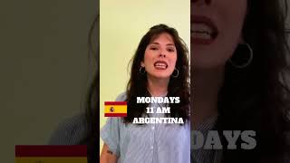 Join us Today- Free Spanish Class LIVE