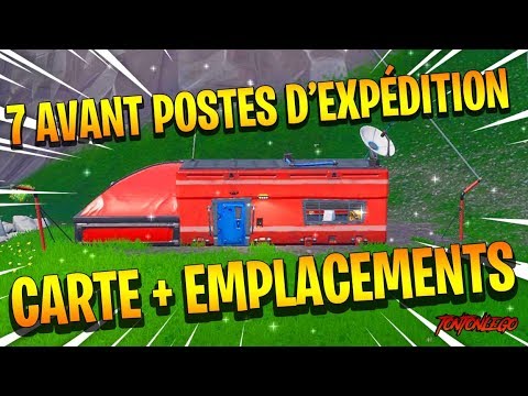 Vidéo: Emplacements Des Avant-postes D'expédition De Fortnite: Où Visiter Les Avant-postes D'expédition