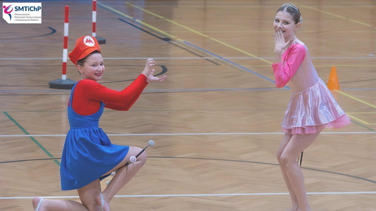 2xBATON DUO/TRIO JUNIORKI- AKADEMIA MAŻORETEK ILLUSION - SMTiChP / Pustków-Osiedle 2024 | PL - PO230