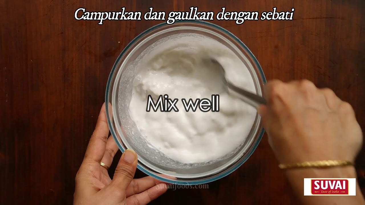 Suvai Foods Singapore: Appam Cooking Instruction