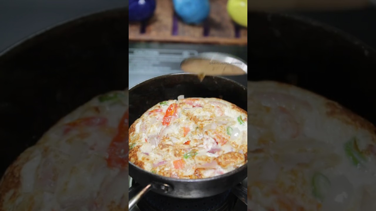 तड़का ऑमलेट 10 सेकंड में | Tadka Omelette in 10 Sec | Quick Egg Recipe