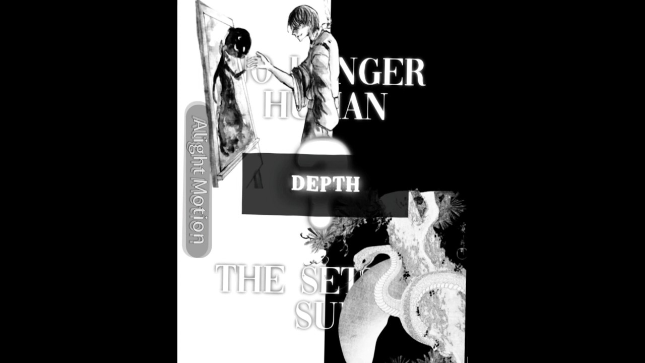 No longer human vs The setting sun | Osamu Dazai's books comparison