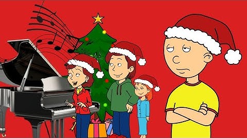 Caillou Refuses to Carol with his Family/Grounded
