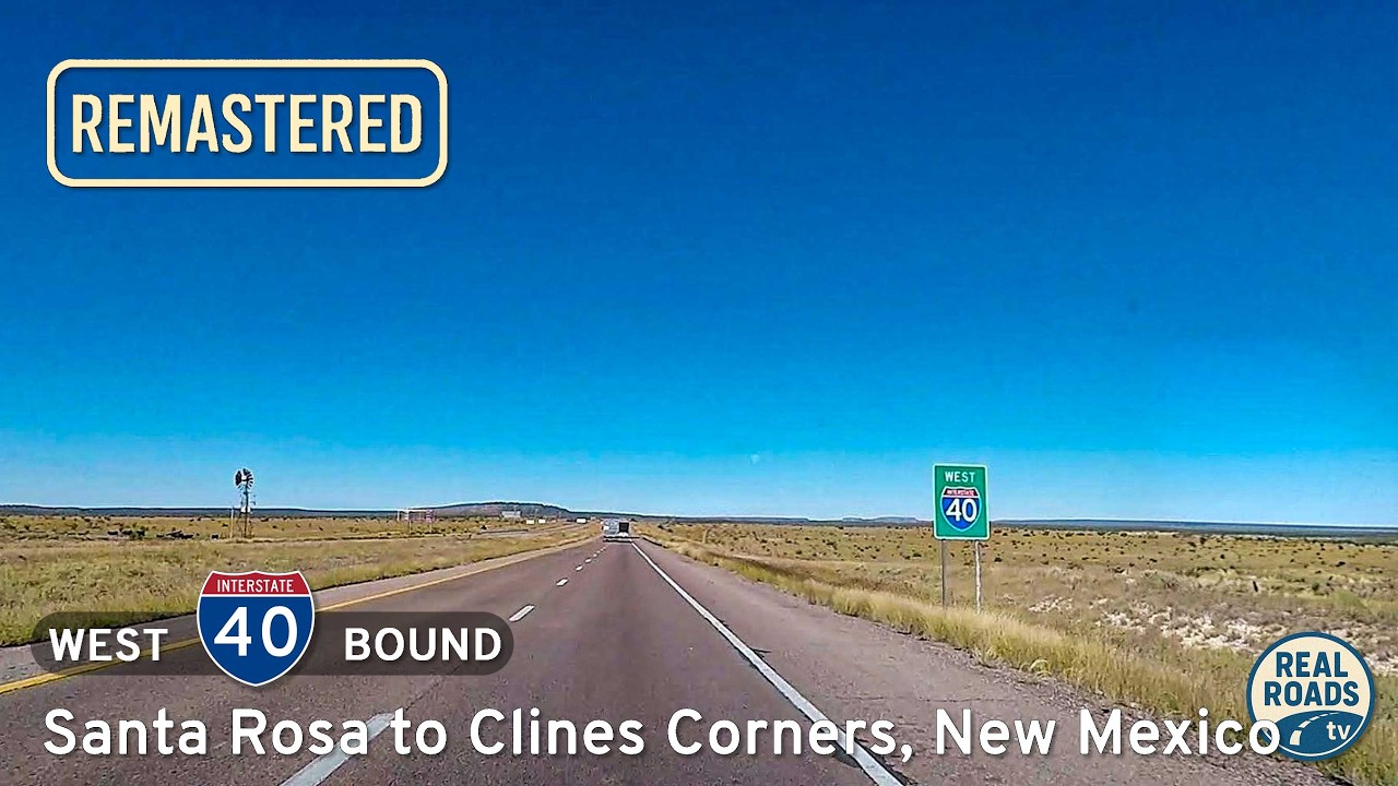Interstate 40: Santa Rosa to Clines Corners, New Mexico | Real Roads, Real Drives