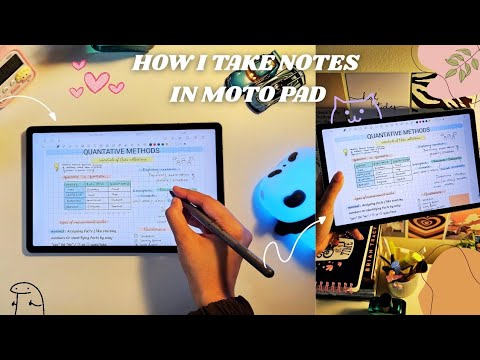 Moto Notes How I Take Notes in Starnotes ️🩷 Moto Pad 60 Neo | Budget Tablet - YouTube